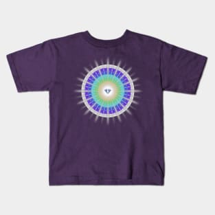 Rainbow Diamond Light - 1 Kids T-Shirt